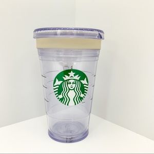 Starbucks cold travel cup with lid